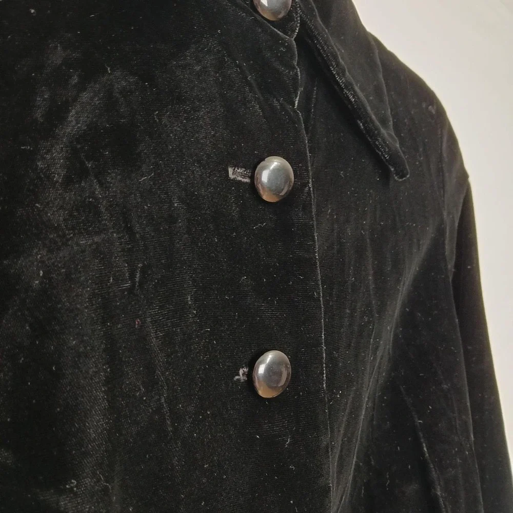 VTG 60s-70s ILGWU Int. Ladies Garment Workers Union SZ 9 velvet Bolero Jacket